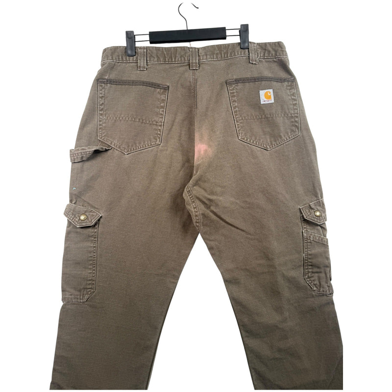 Vintage Carhartt Relaxed Straight Ripstop Work Cargo Pants 38
