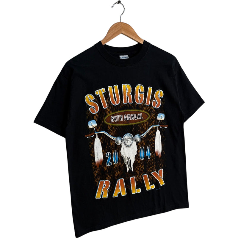 Vintage 64th Annual Sturgis Rally Biker Tee 2004