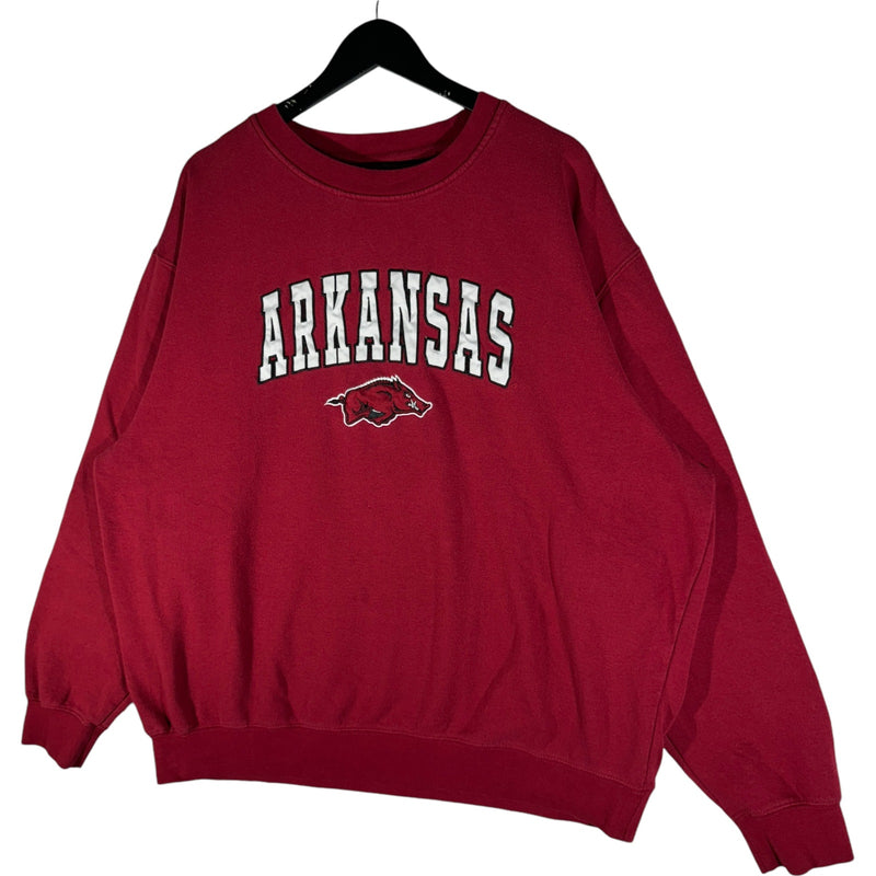 Vintage University Of Arkansas Spellout Crewneck