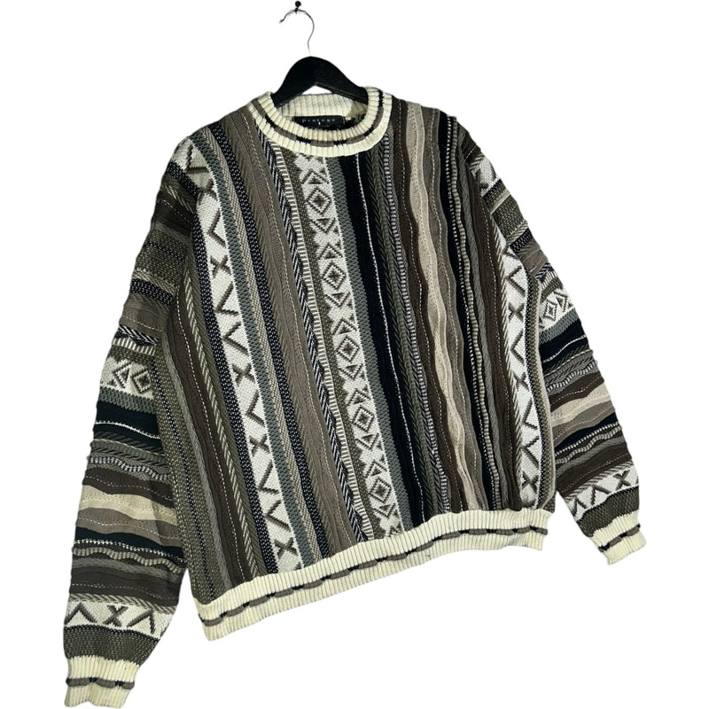 Vintage Protege Collection 3D Knit Sweater