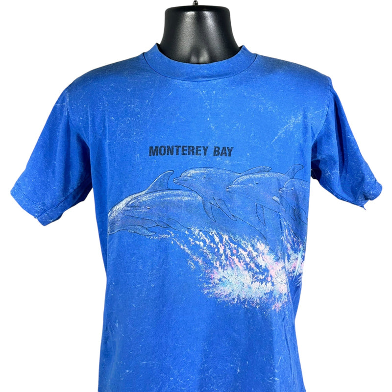 Vintage Monterey Bay Dolphin Wrap Around Tee 90s