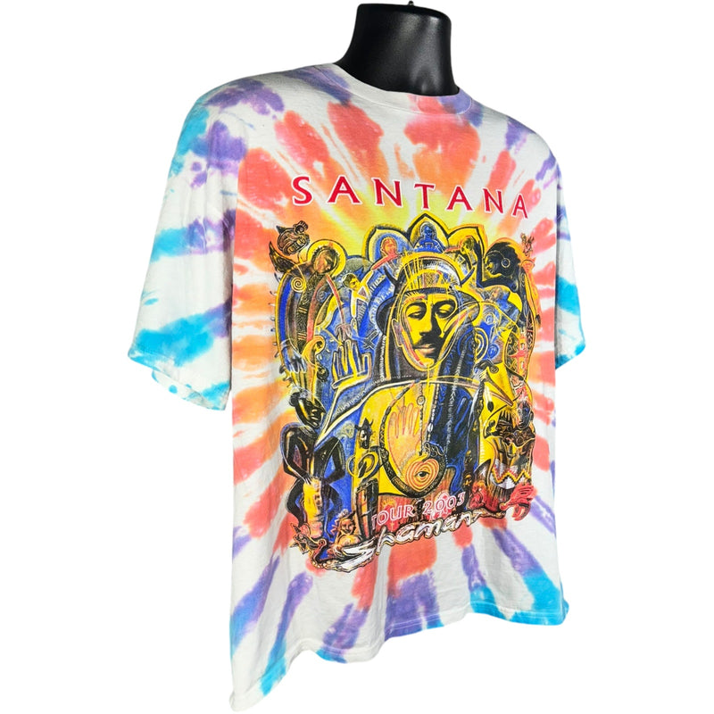 Vintage Santana Tie Dye Tour Tee 2003