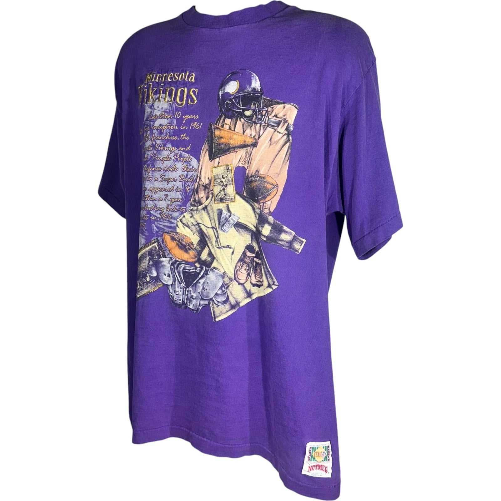 Vintage Minnesota Vikings Tee 90s