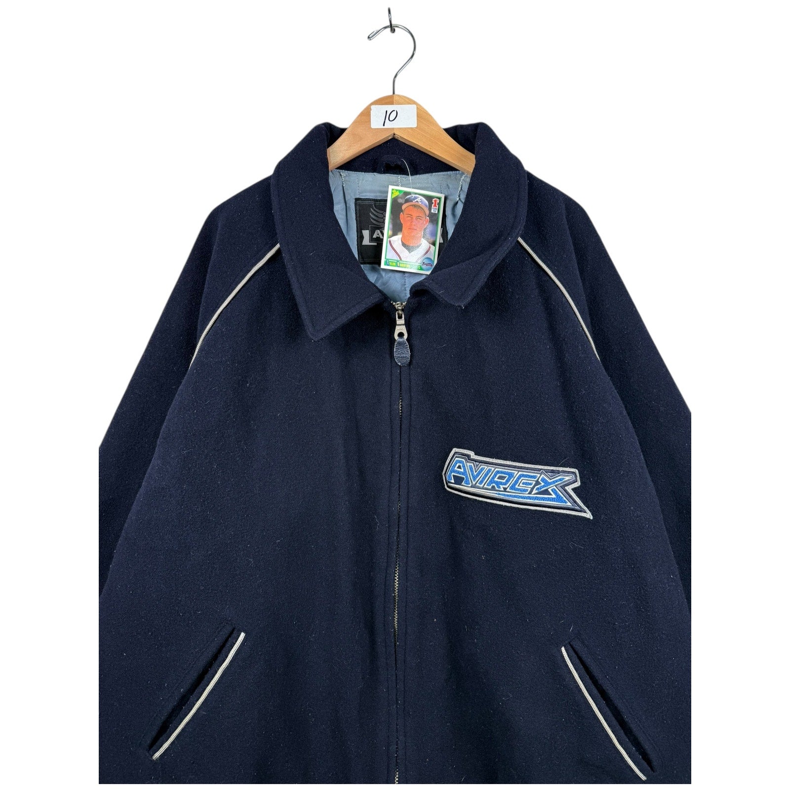 Vintage Avirex Heroes and Legends Wool Full Zip Jacket