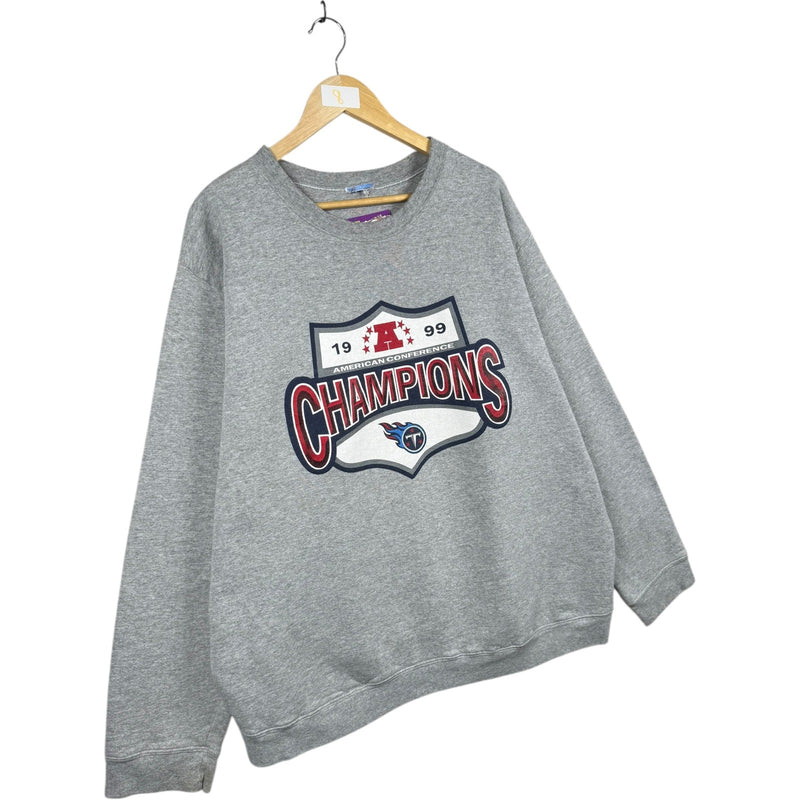 Vintage Tennessee Titans 1999 AFC Champions Crewneck