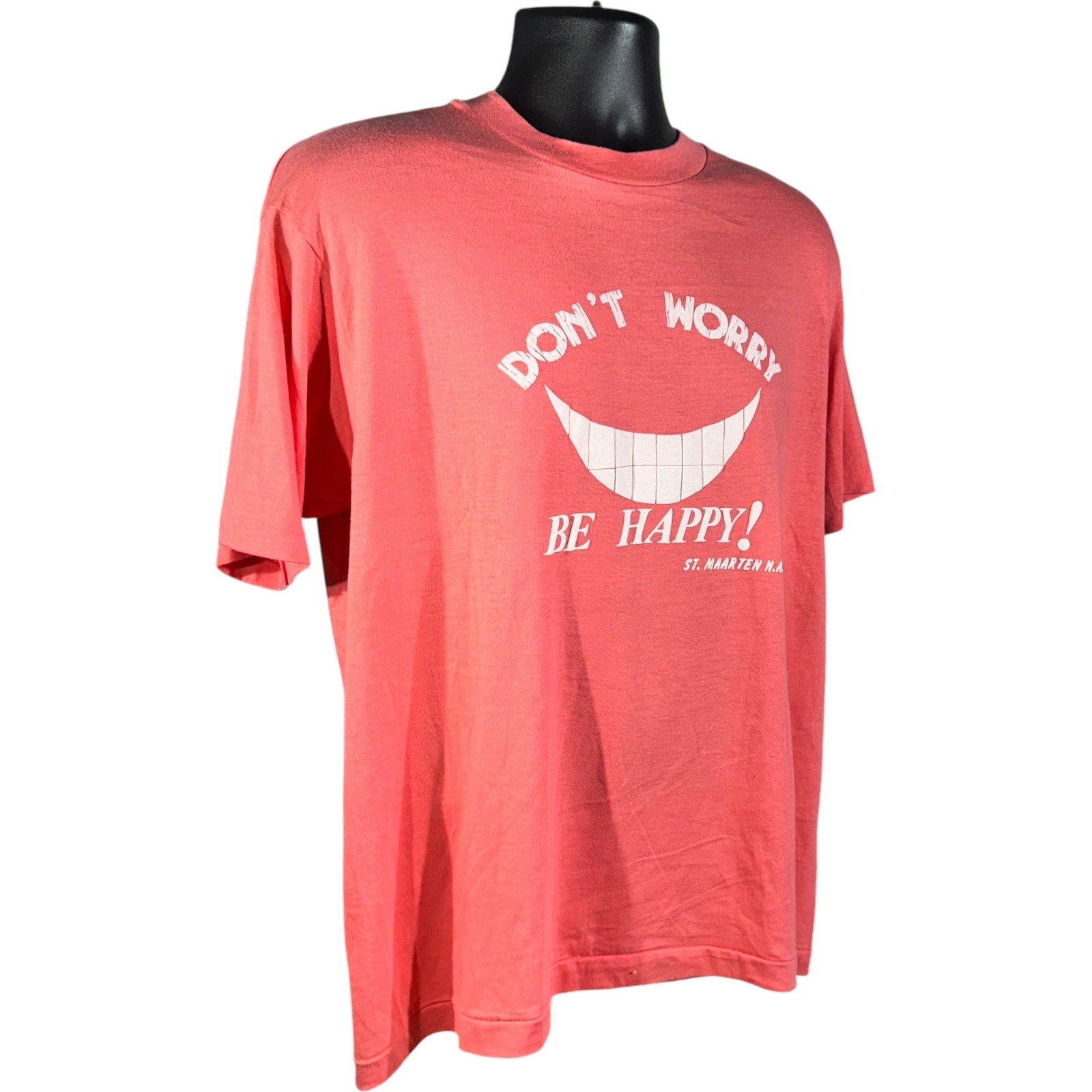 Vintage Don't Worry Be Happy Tee