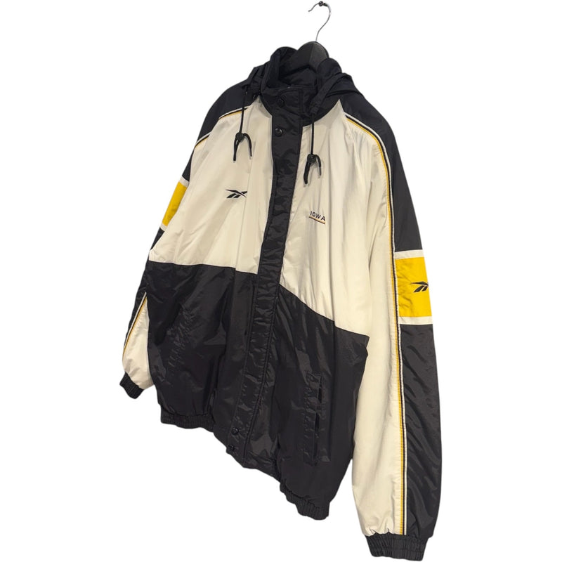 Vintage Reebok University Of Iowa Hawkeyes Puffer Jacket