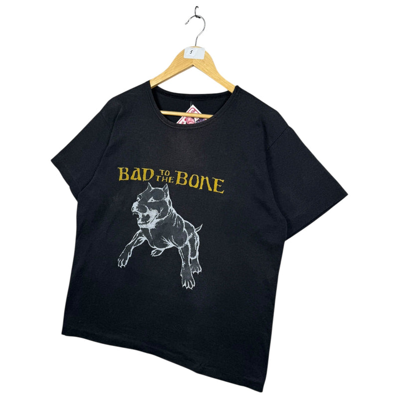 Vintage Bad to the Bone Dog Graphic T-Shirt