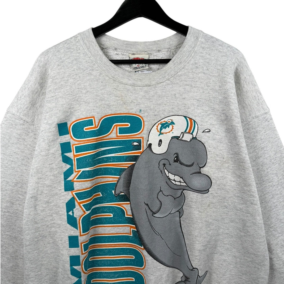 Vintage Miami Dolphins Graphic NFL Crewneck