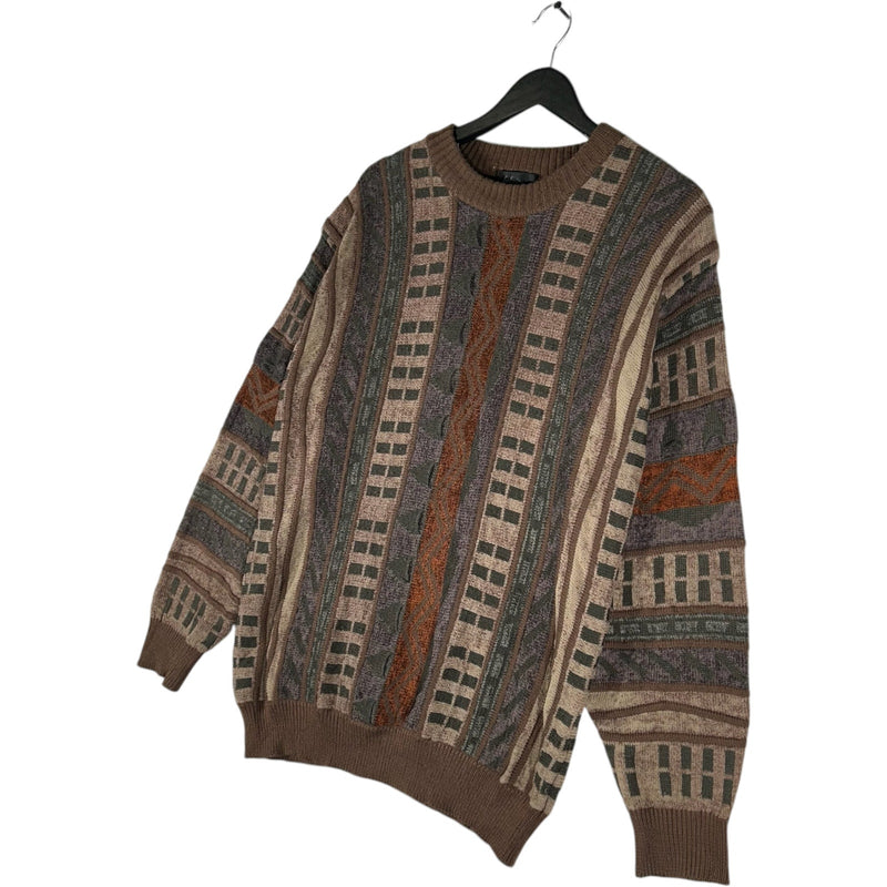 Vintage Babvino 3D Knit Sweater