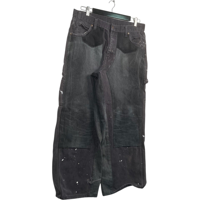 Vintage Cut & Sew Dickies Denim Carpenter Pants 33 x 28