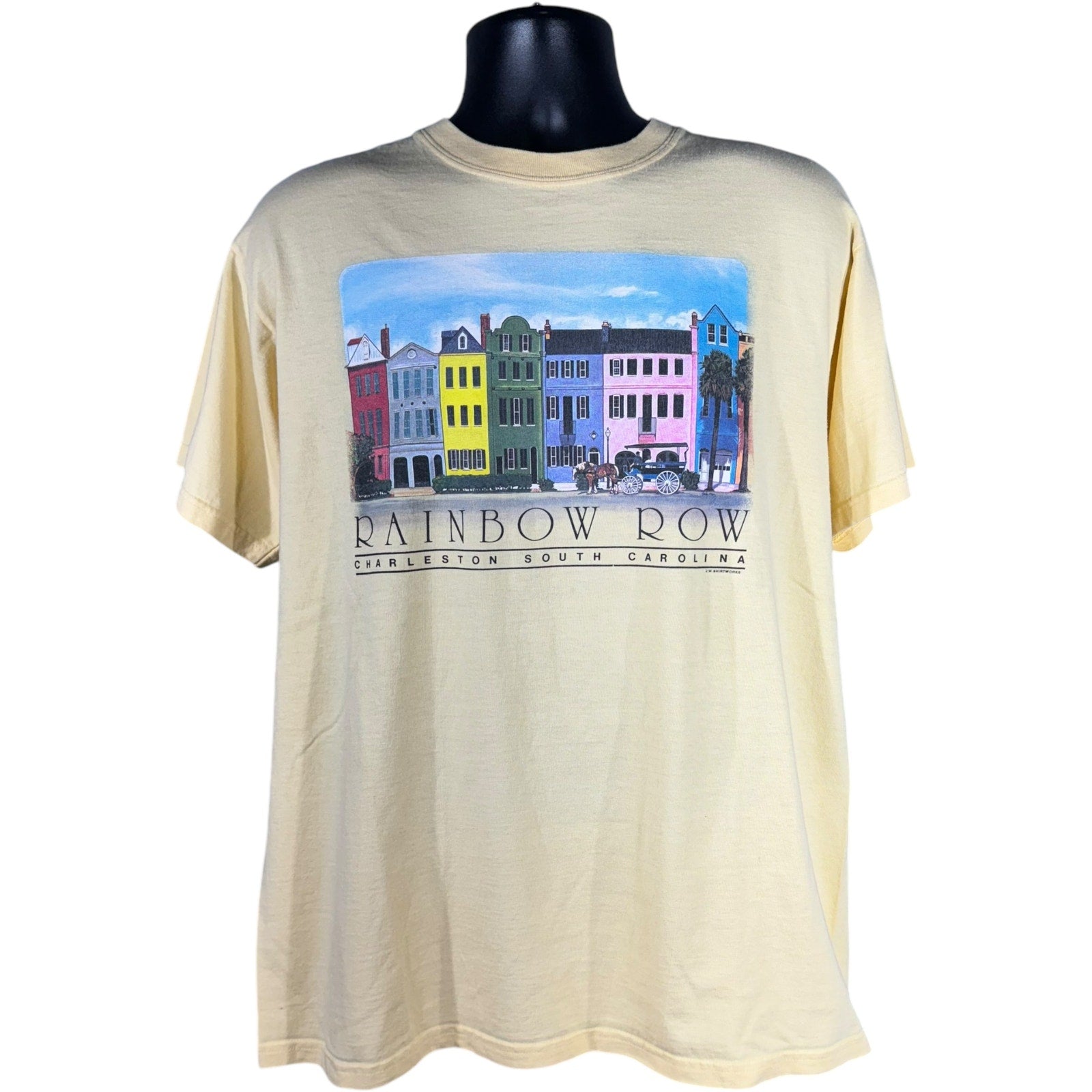 Vintage Rainbow Road Charleston, NC Souvenir Tee