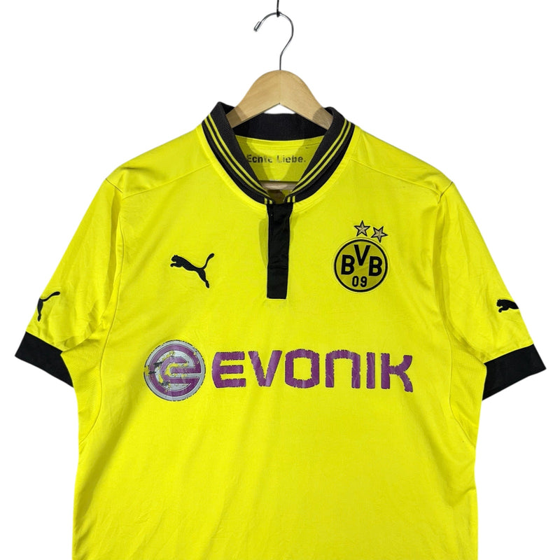 Vintage Puma Borussia Dortmund FC Home Soccer Jersey