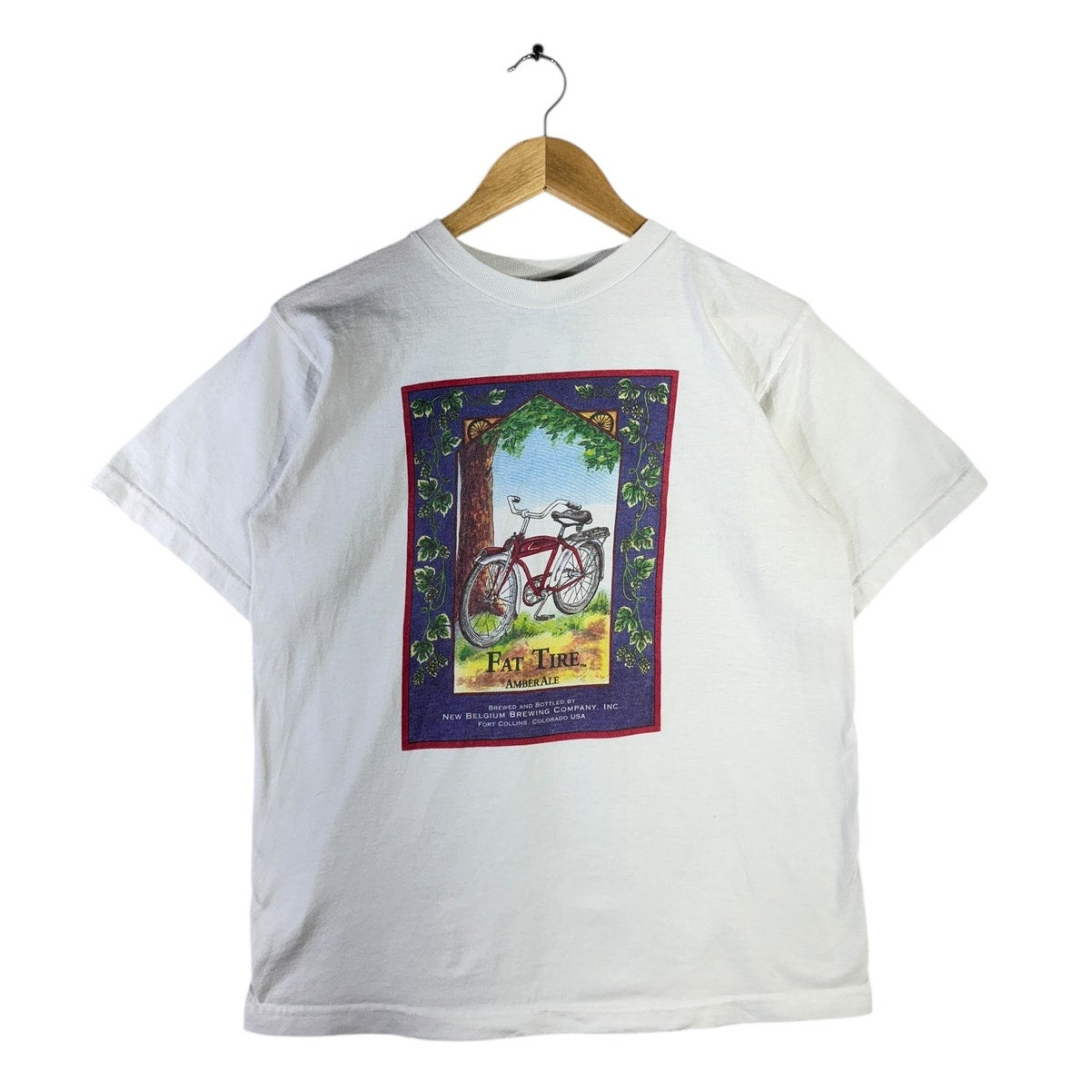 Vintage Fat Tire Amber Ale Beer T-Shirt