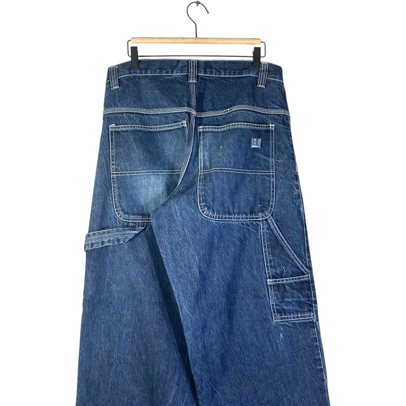 Vintage Loco Workwear Utility Carpenter Denim Pants 36