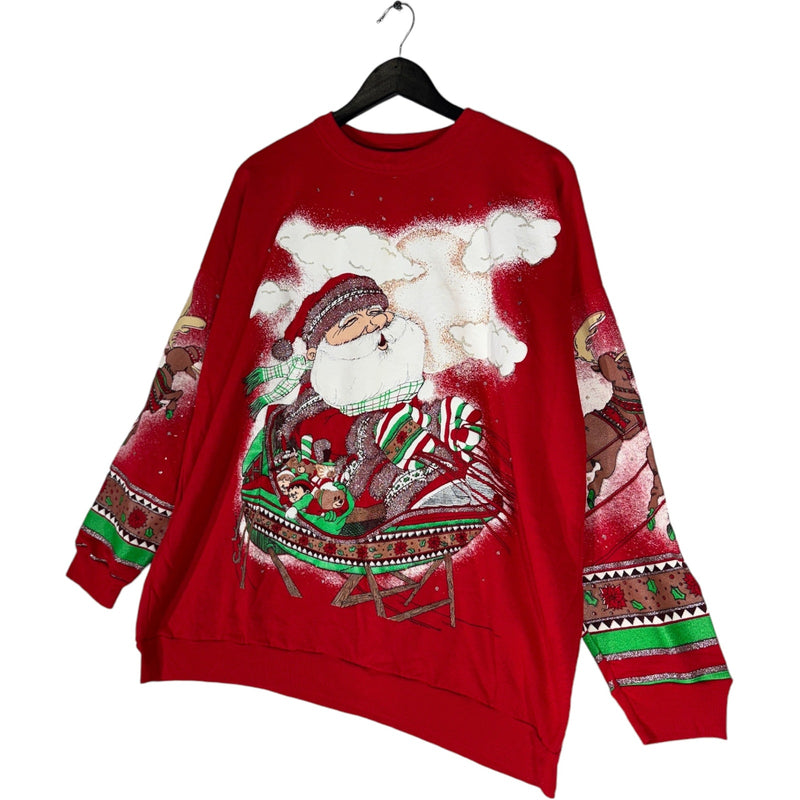 Vintage Santa Claus Christmas Crewneck