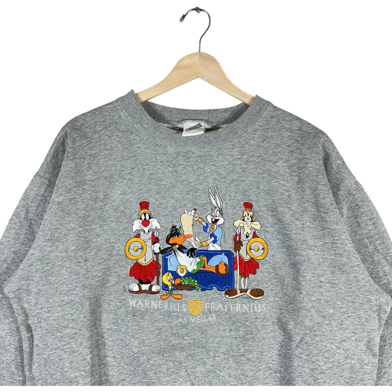 Vintage Warner Bros Las Vegas Embroidered Crewneck
