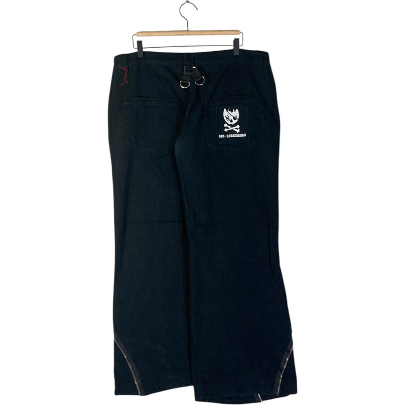 Vintage Alcatraz Gothic Wide Leg Pants 36