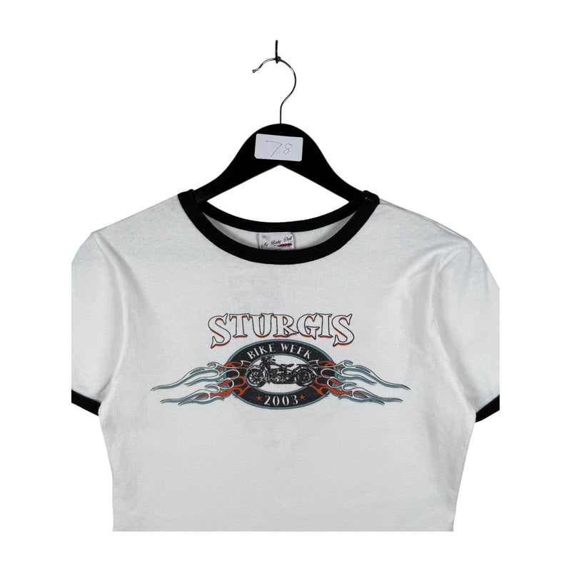 Vintage Sturgis Bike Week 2003 Ringer Women's T-Shirt