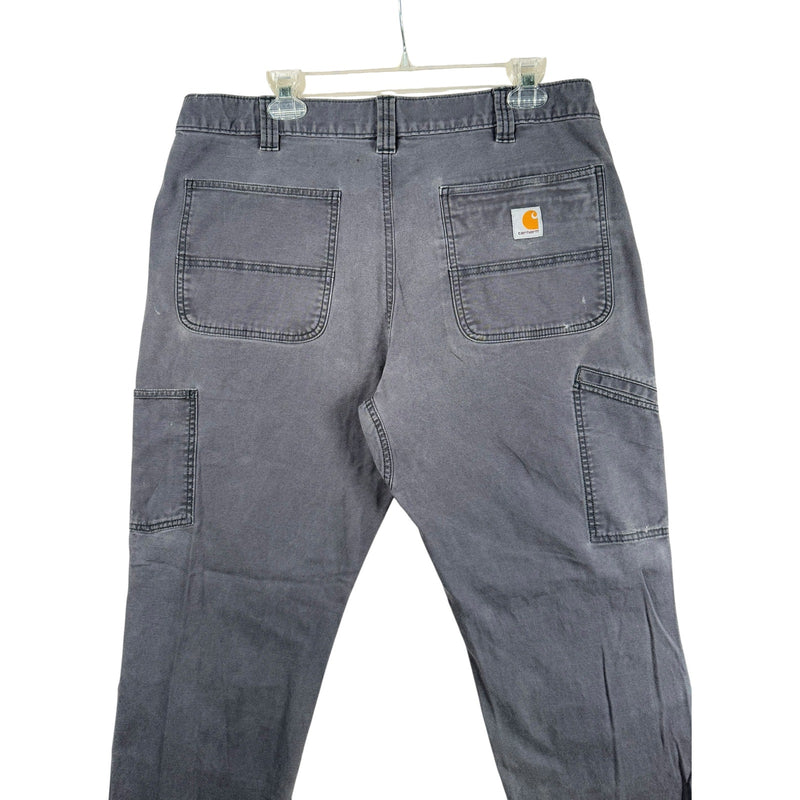 Vintage Carhartt Double Knee Carpenter Canvas Work Pants 38