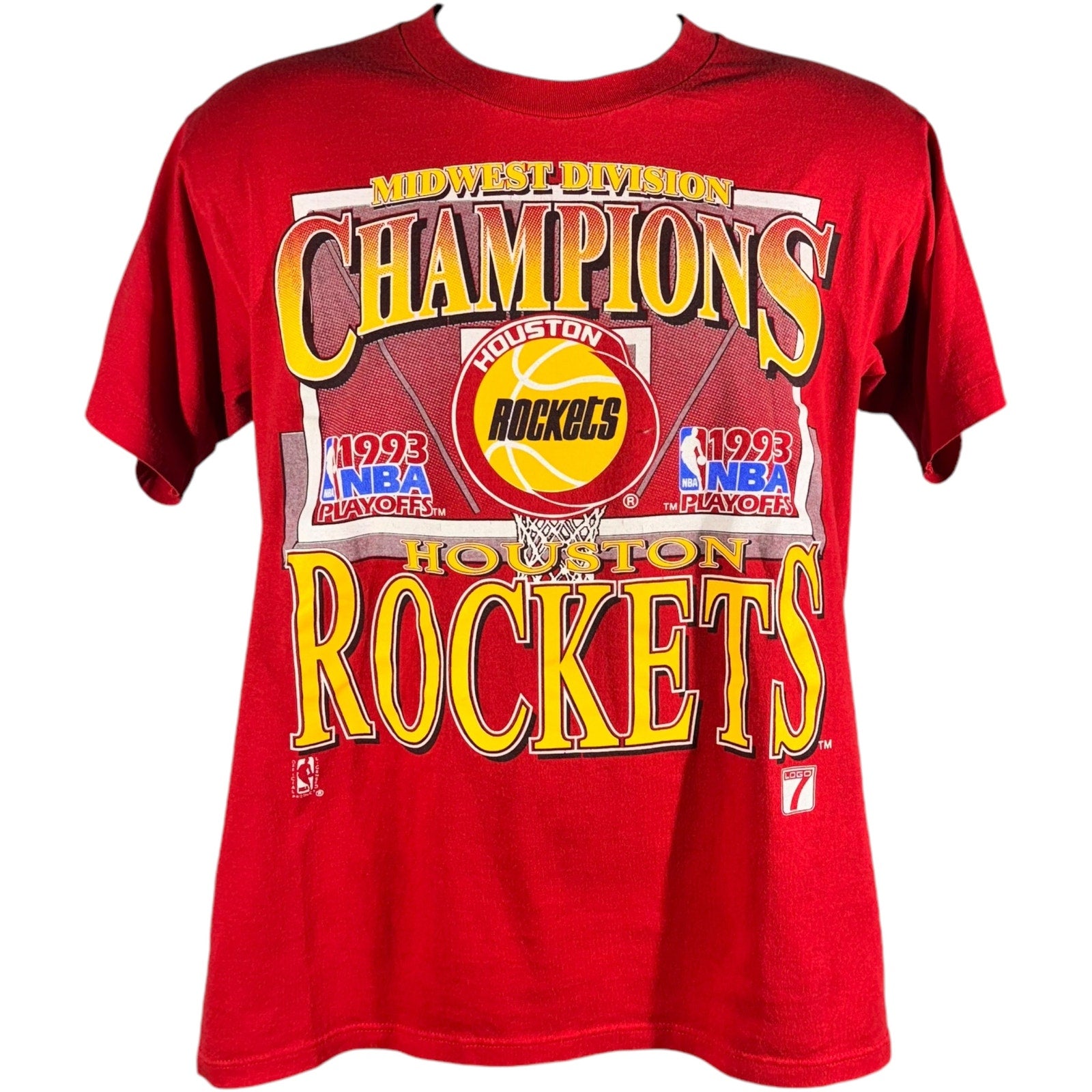 Vintage Houston Rockets Division Champions NBA Playoffs Tee