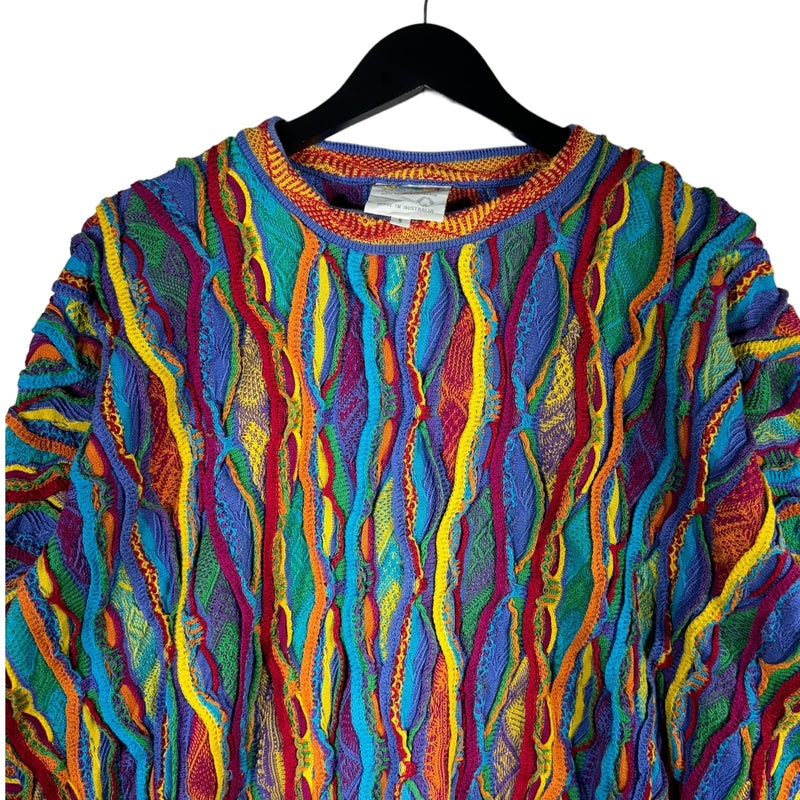 Vintage Coogi 3D Knit Sweater