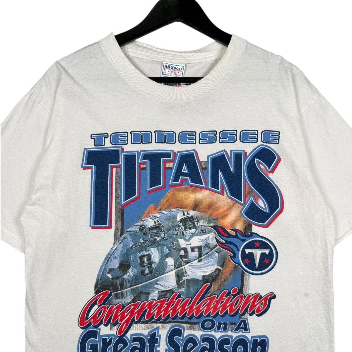 Vintage Tennessee Titans NFL Congratulations T-Shirt