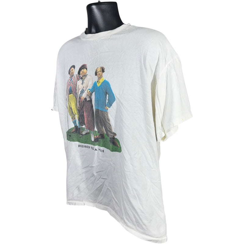 Vintage The Three Stooges "Dressed To A Tee" Golf Novelty Tee