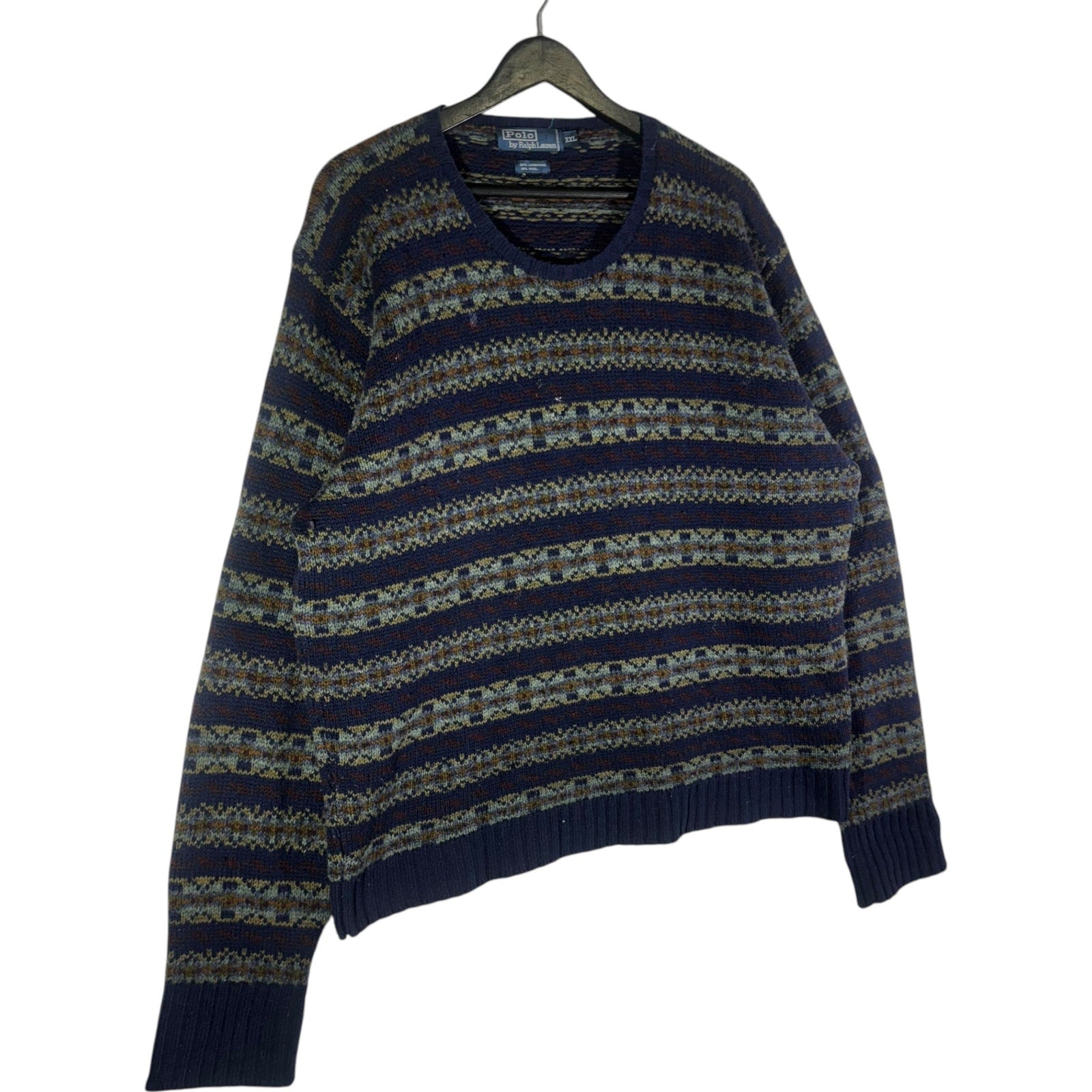 Vintage Polo Ralph Lauren Fair Isle Wool Sweater