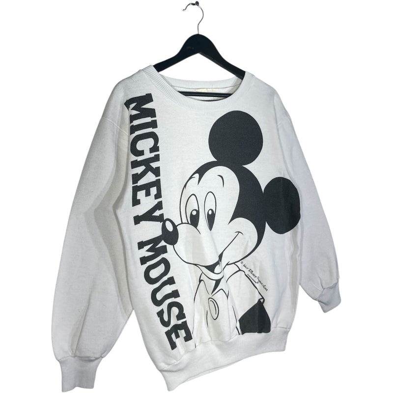 Vintage Disney Mickey Mouse Front & Back Graphic Crewneck