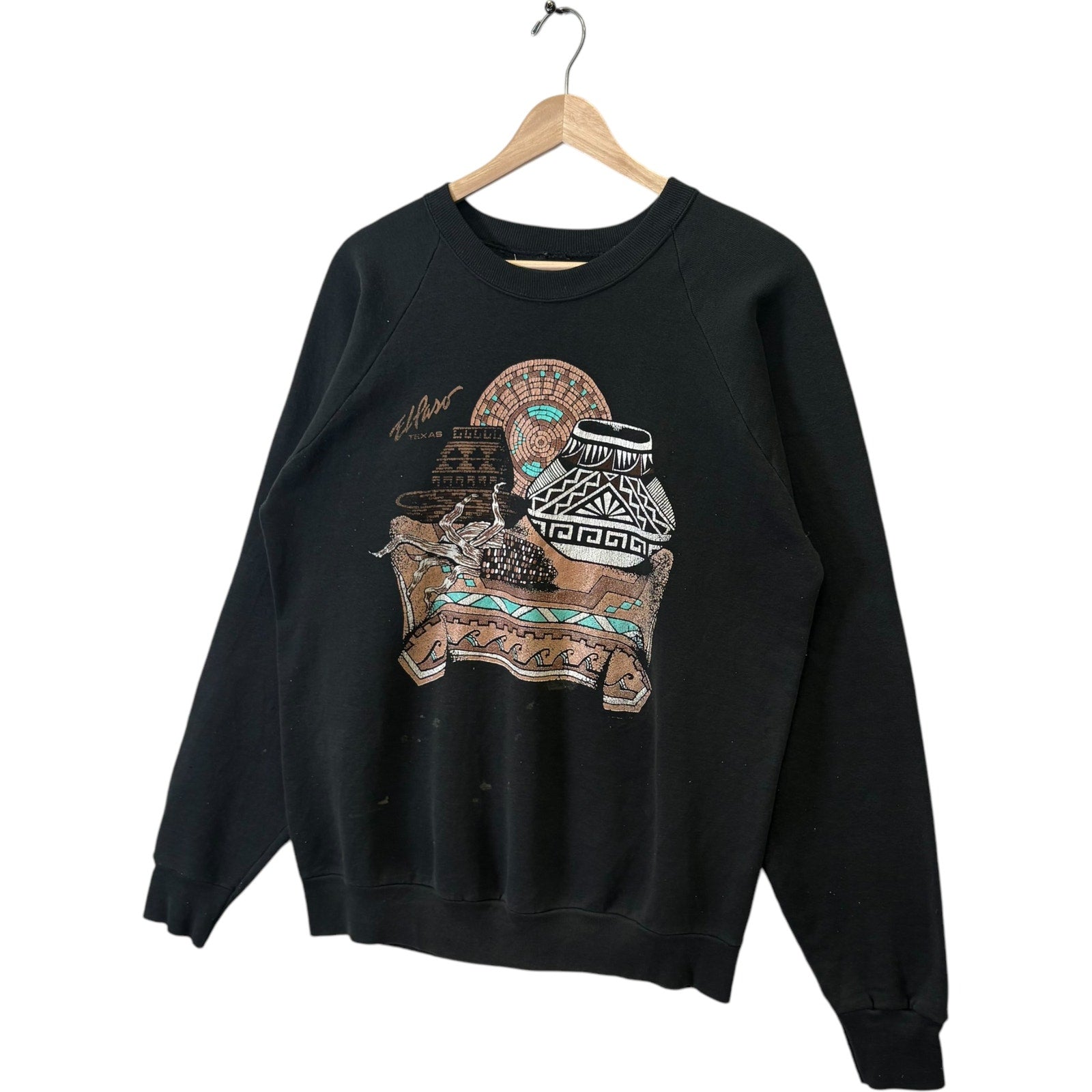 Vintage El Paso Texas Souvenir Crewneck