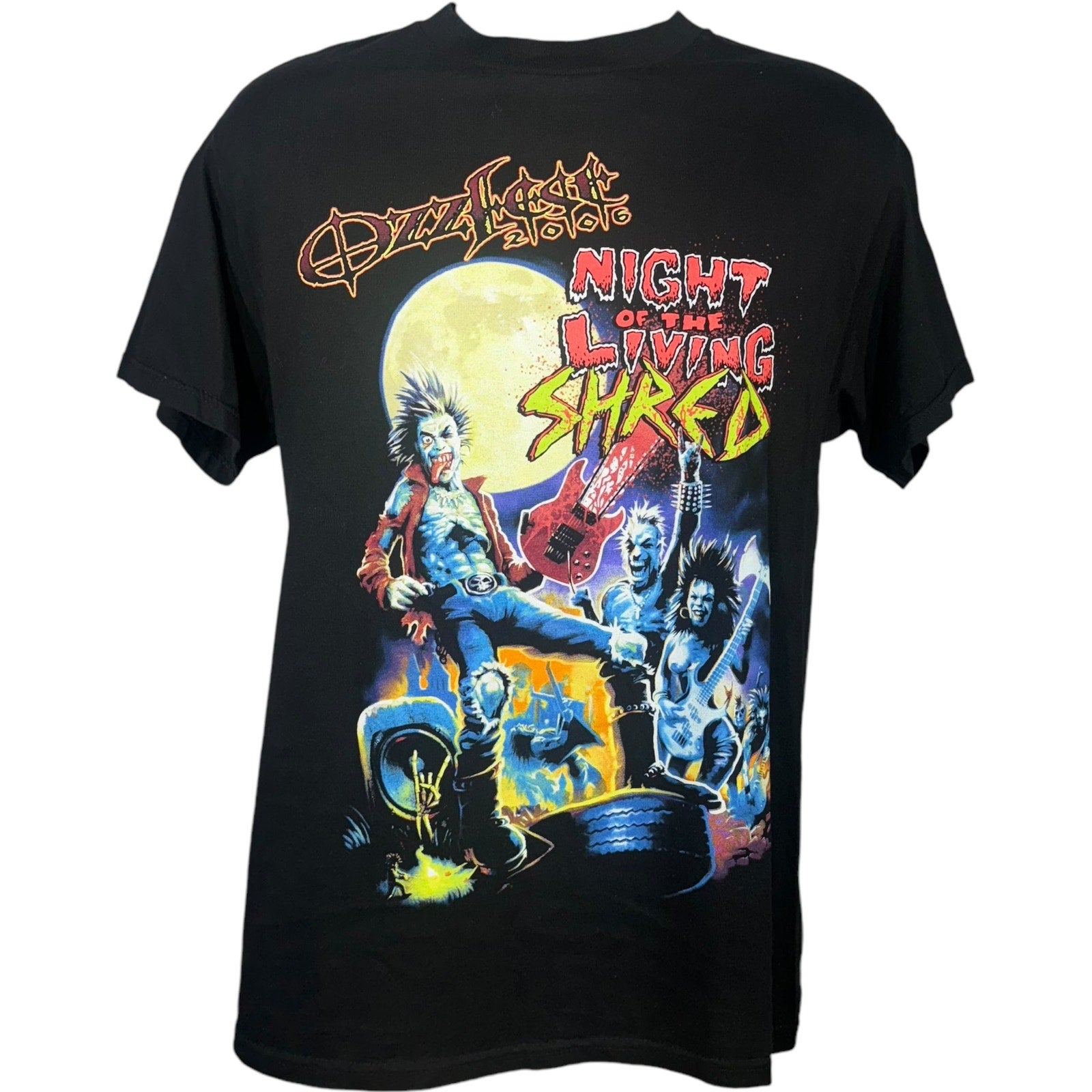 Vintage OzzFest "Night Of The Living Shred" Concert Tee