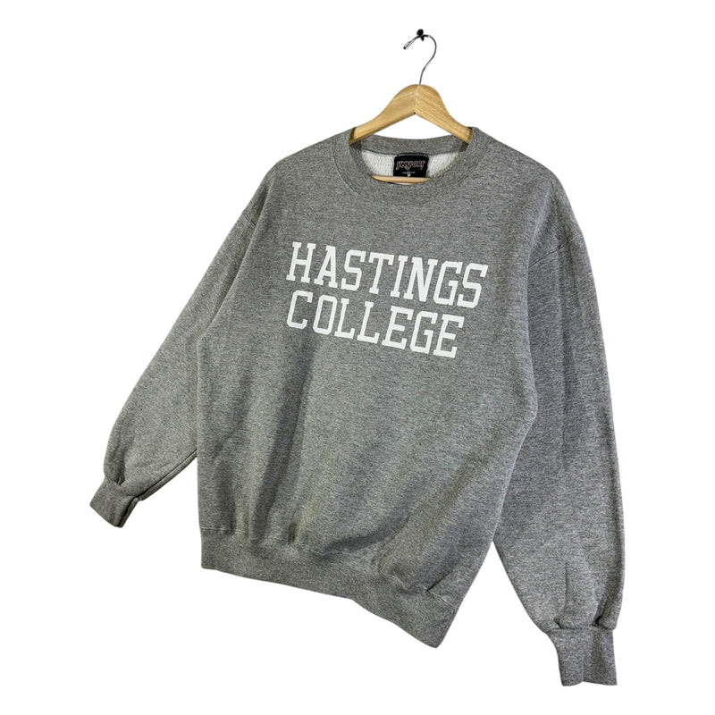 Vintage Hastings College Pullover Sweatshirt