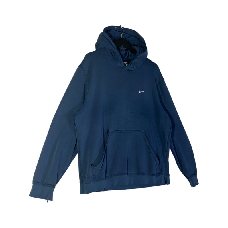 Vintage Nike Swoosh Logo Hoodie Large