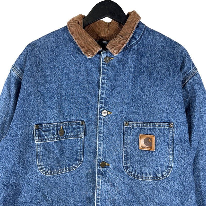 Vintage Carhartt Denim Workwear Jacket