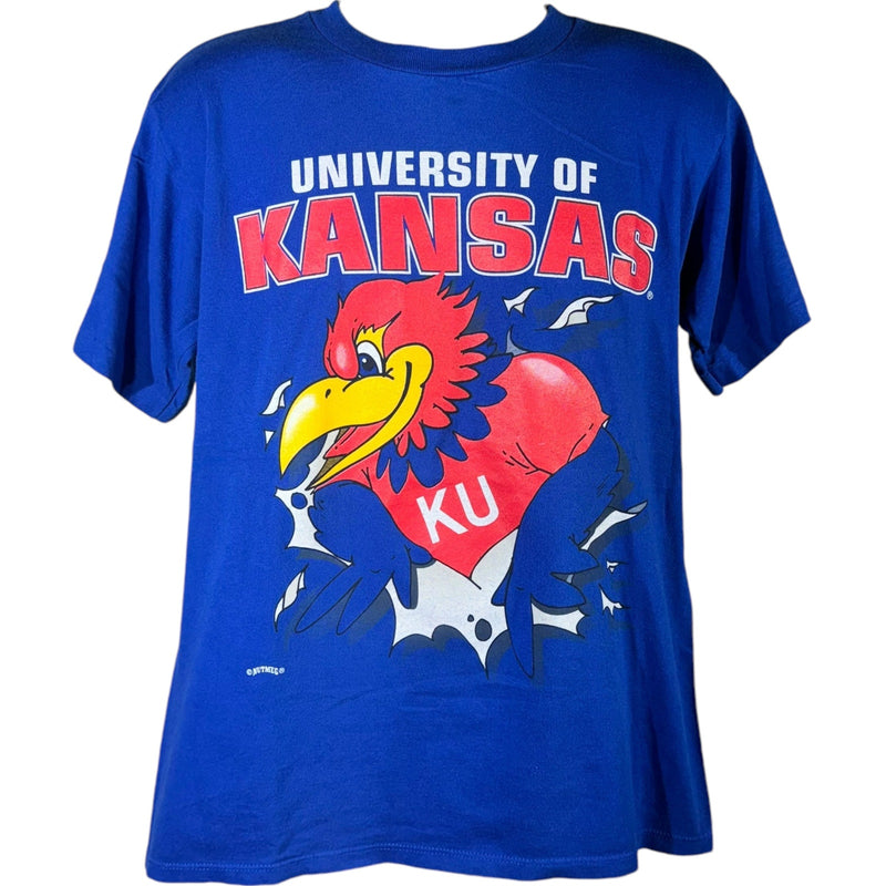 Vintage University of Kansas Jayhawks Breakthrough Nutmeg Tee