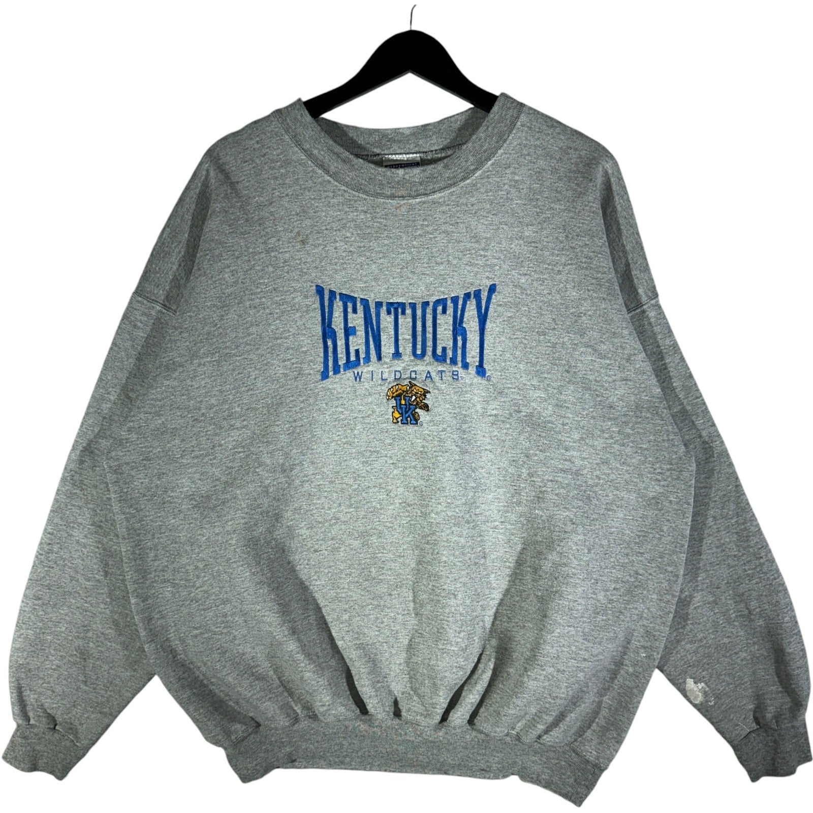 Vintage University Of Kentucky Wildcats Spellout Crewneck