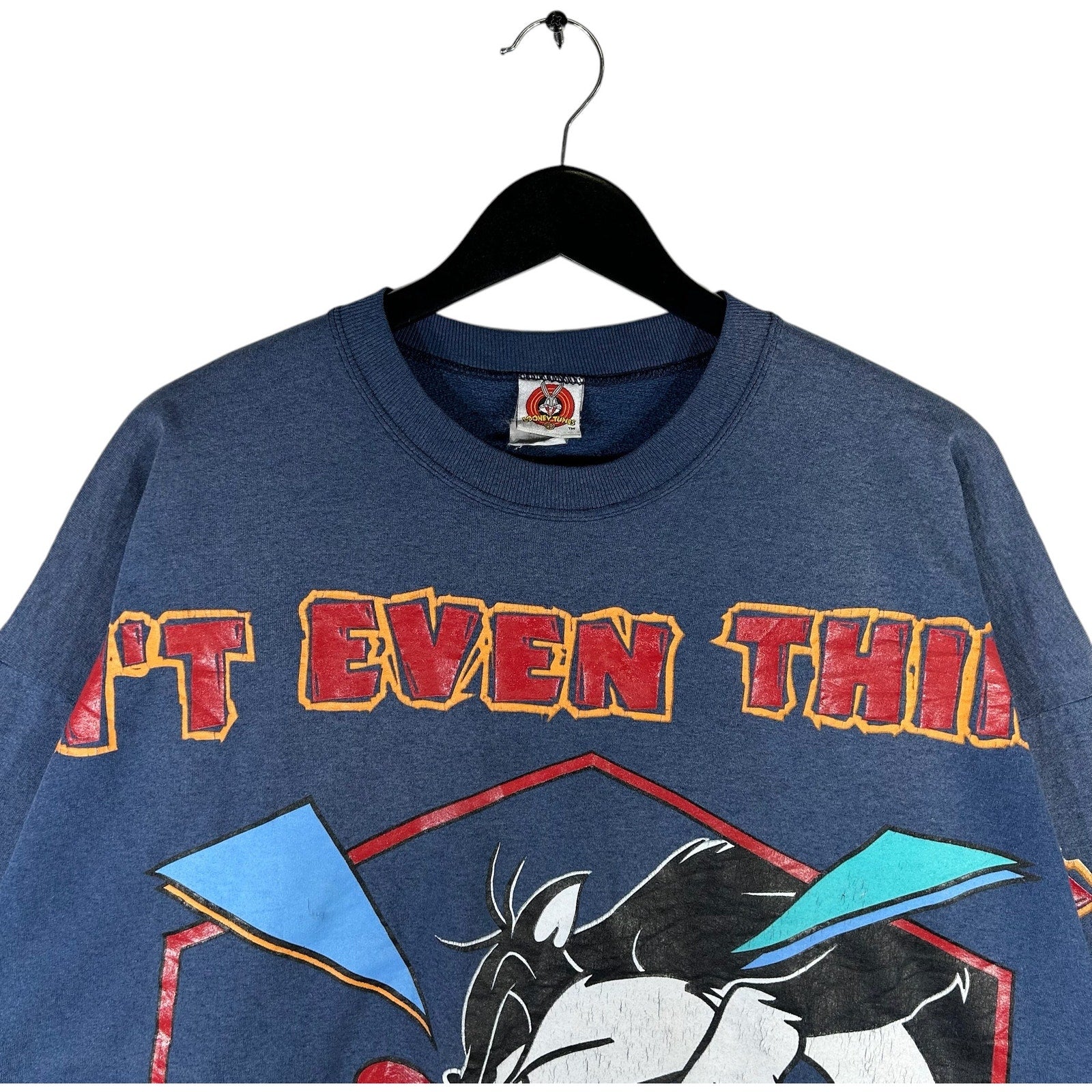 Vintage Looney Tunes Tweety Bird & Sylvester Crewneck 90s