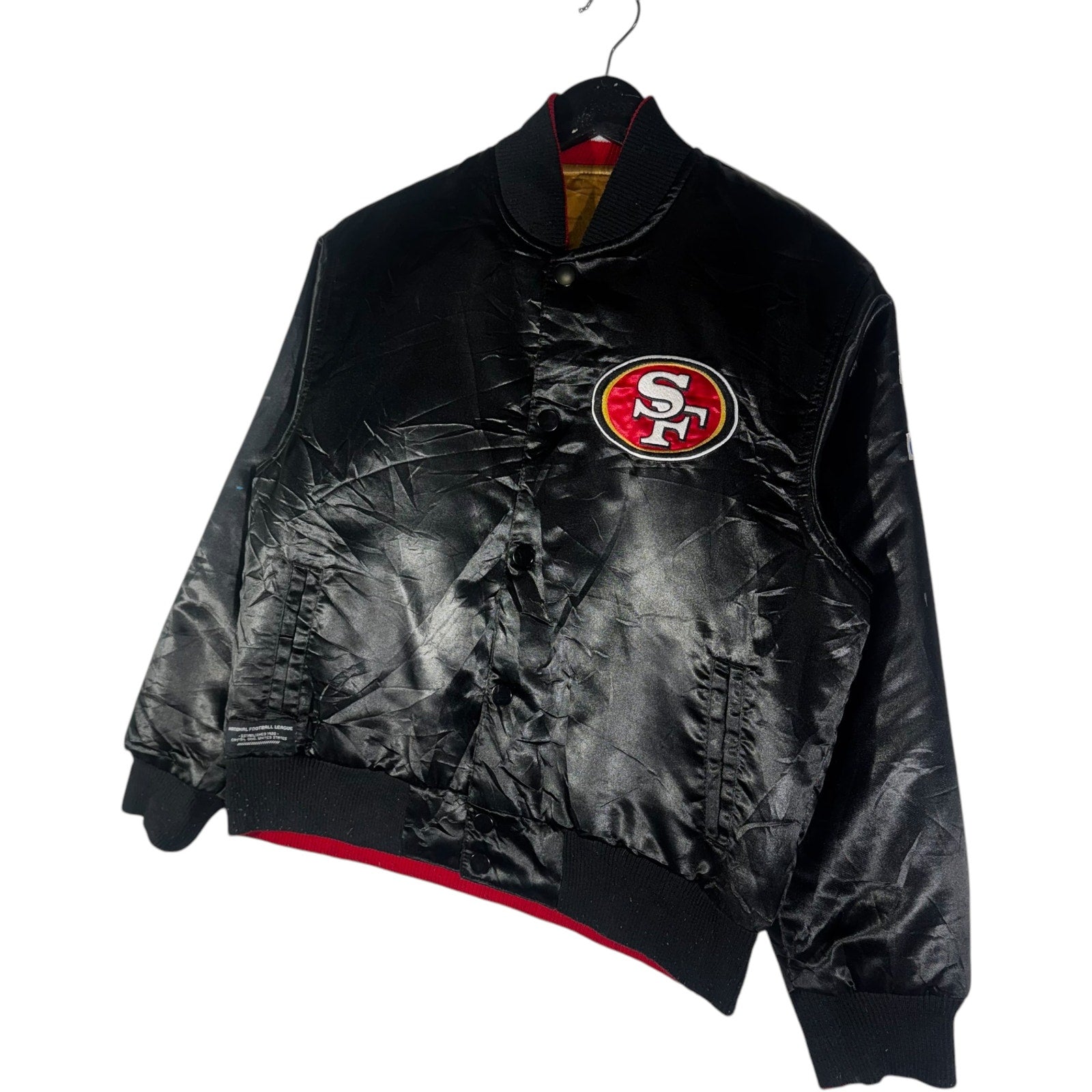 Vintage Youth San Francisco 49ers Reversible Satin Jacket