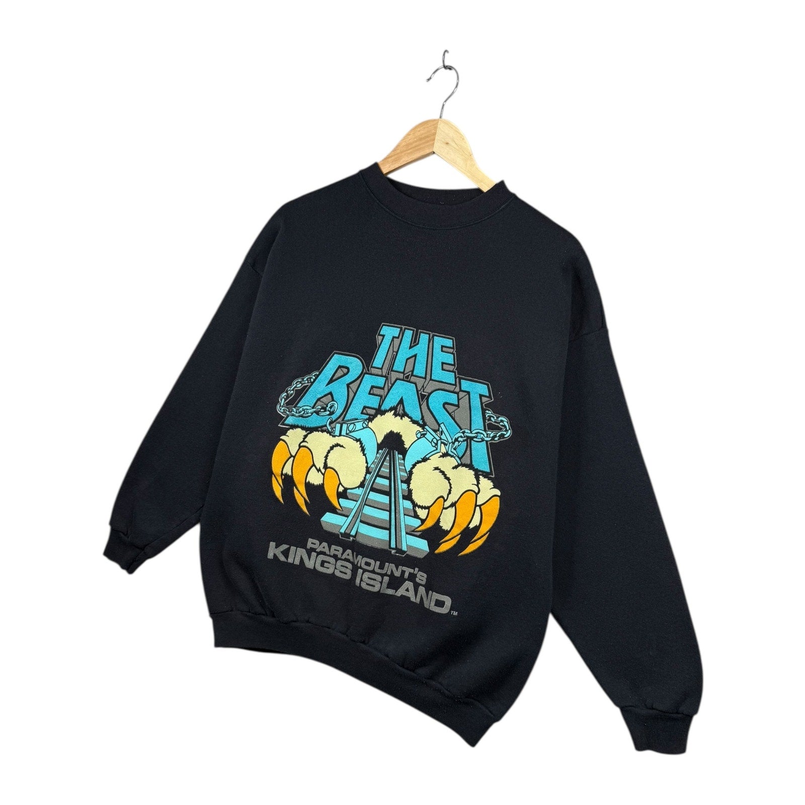 Vintage The Beast Paramount’s Kings Island Crewneck