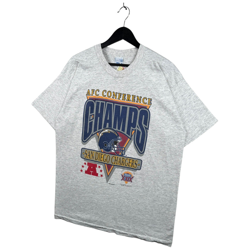 Vintage San Diego Chargers Super Bowl XXIX NFL T-Shirt