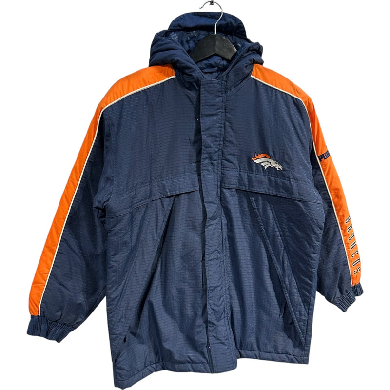 Vintage Youth Puma Denver Broncos Puffer Jacket