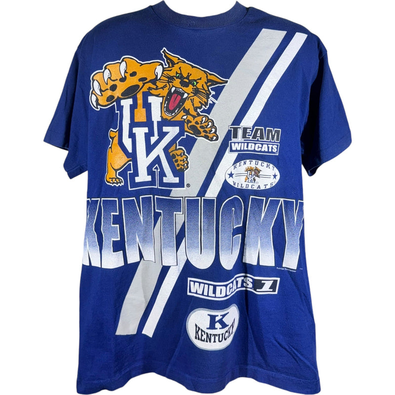 Vintage University Of Kentucky Wildcats AOP Tee 90s