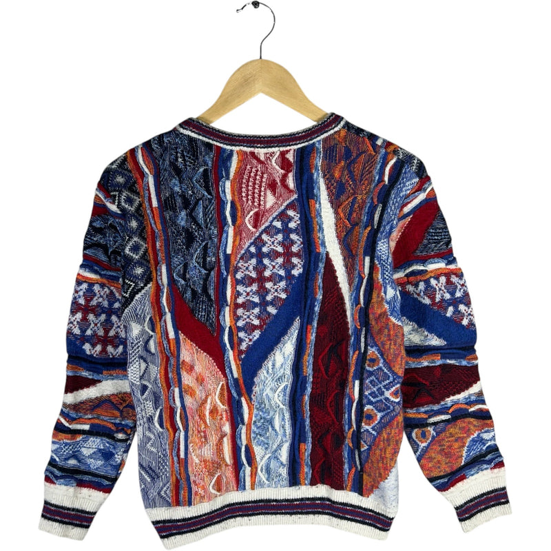 Vintage Coogi Multicolor 3D Knit Sweater