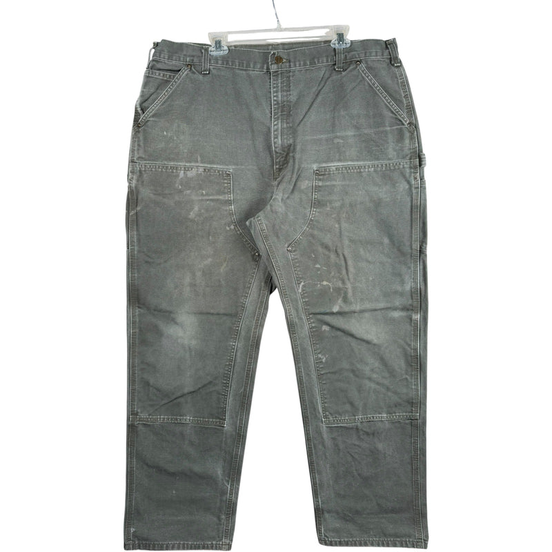 Vintage Carhartt Double Knee Carpenter Canvas Work Pants 42