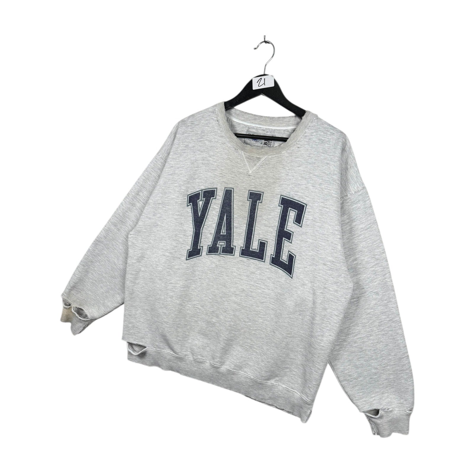 Vintage Yale University Distressed Crewneck