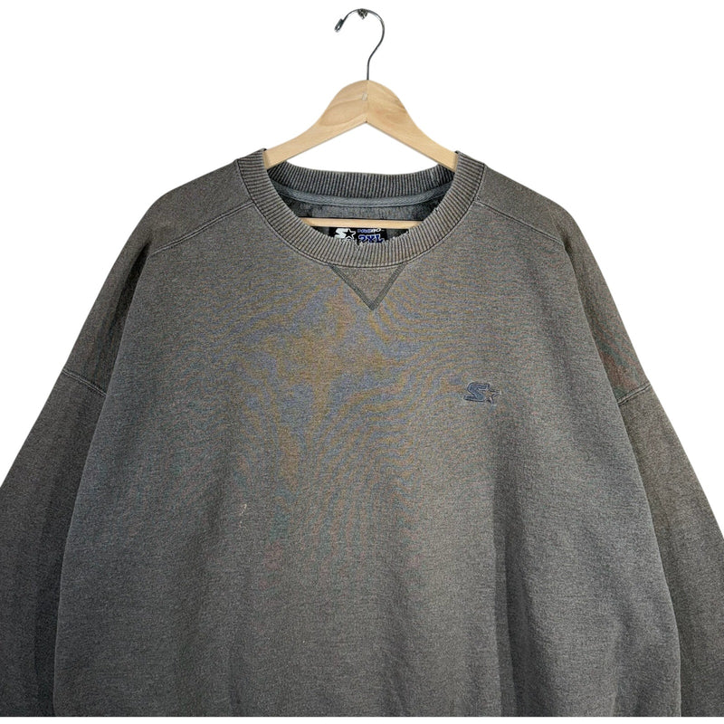 Vintage Starter Heavyweight Mini Logo Pullover Crewneck