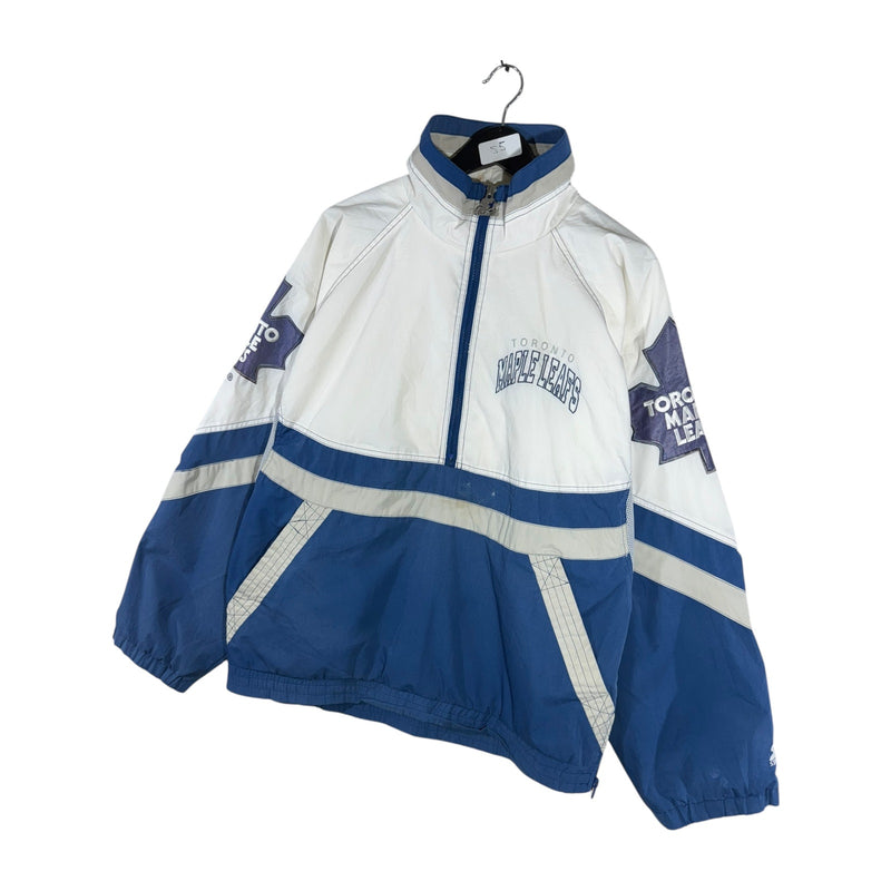 Vintage NHL Maple Leafs Toronto Hockey Anorak Jacket