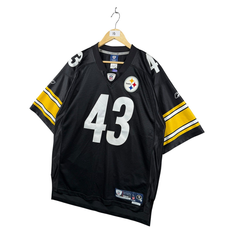 Vintage NFL Reebok Polamalu 43 Steelers Jersey