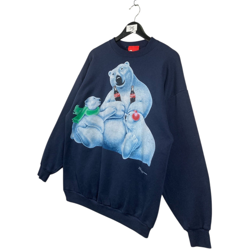 Vintage Coca Cola Coke Polar Bear Crewneck